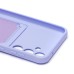 Чехол-накладка для Samsung Galaxy S23FE (светло-фиолетовый) - SC304 с картхолдером