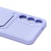Чехол-накладка для Samsung Galaxy S24+ (светло-фиолетовый) - SC304 с картхолдером