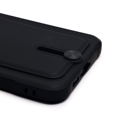 Чехол-накладка для Samsung Galaxy S24FE (черный) - SC304 с картхолдером Чехол-накладка для Samsung Galaxy S24FE (черный) - SC304 с картхолдером