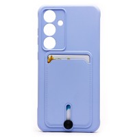 Чехол-накладка для Samsung Galaxy S24FE (светло-фиолетовый) - SC304 с картхолдером Чехол-накладка для Samsung Galaxy S24FE (светло-фиолетовый) - SC304 с картхолдером