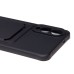 Чехол-накладка для Samsung Galaxy S25 Edge (черный) - SC304 с картхолдером