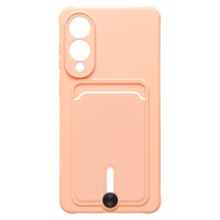 Чехол-накладка для Samsung Galaxy S25 Edge (светло-розовый) - SC304 с картхолдером Чехол-накладка для Samsung Galaxy S25 Edge (светло-розовый) - SC304 с картхолдером