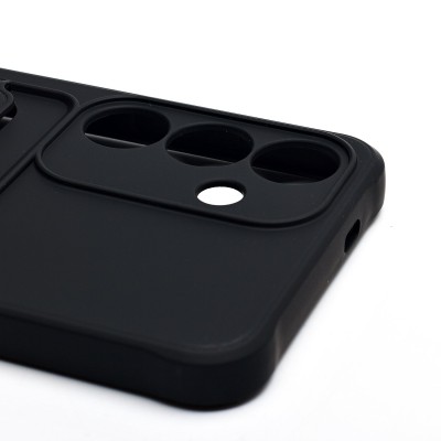 Чехол-накладка для Samsung Galaxy S25 (черный) - SC304 с картхолдером Чехол-накладка для Samsung Galaxy S25 (черный) - SC304 с картхолдером