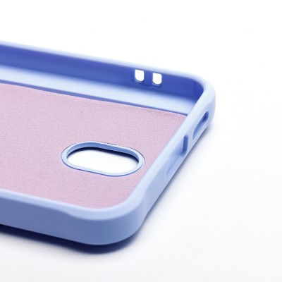 Чехол-накладка для Samsung Galaxy S25 (светло-фиолетовый) - SC304 с картхолдером