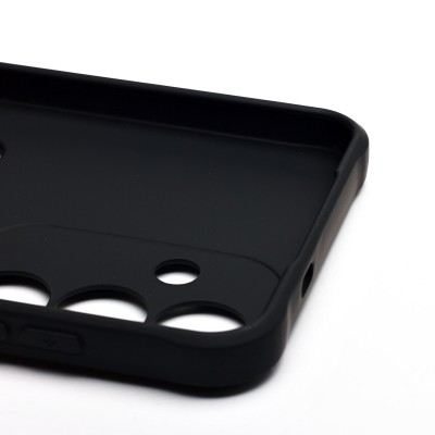 Чехол-накладка для Samsung Galaxy S25+ (черный) - SC304 с картхолдером