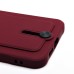 Чехол-накладка для Samsung Galaxy S25+ (бордовый) - SC304 с картхолдером