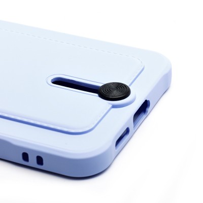 Чехол-накладка для Samsung Galaxy S25+ (светло-фиолетовый) - SC304 с картхолдером