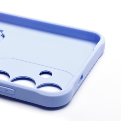 Чехол-накладка для Samsung Galaxy S25+ (светло-фиолетовый) - SC304 с картхолдером