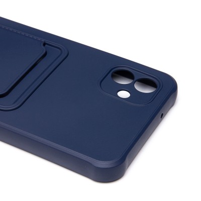 Чехол-накладка для Samsung A045 Galaxy A04 (темно-синий) - SC304 с картхолдером Чехол-накладка для Samsung A045 Galaxy A04 (темно-синий) - SC304 с картхолдером