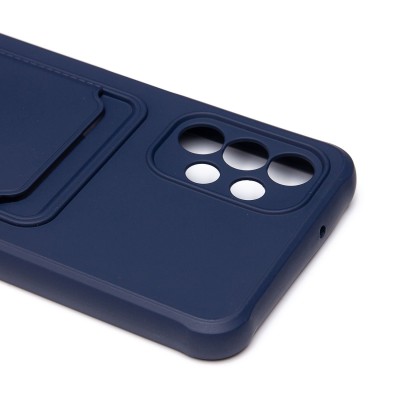 Чехол-накладка для Samsung A047 Galaxy A04s (темно-синий) - SC304 с картхолдером Чехол-накладка для Samsung A047 Galaxy A04s (темно-синий) - SC304 с картхолдером