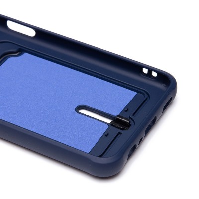 Чехол-накладка для Samsung A047 Galaxy A04s (темно-синий) - SC304 с картхолдером Чехол-накладка для Samsung A047 Galaxy A04s (темно-синий) - SC304 с картхолдером