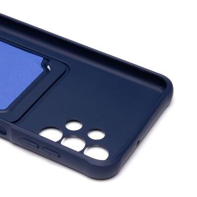Чехол-накладка для Samsung A047 Galaxy A04s (темно-синий) - SC304 с картхолдером Чехол-накладка для Samsung A047 Galaxy A04s (темно-синий) - SC304 с картхолдером
