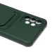 Чехол-накладка для Samsung A047 Galaxy A04s (темно-зеленый) - SC304 с картхолдером Чехол-накладка для Samsung A047 Galaxy A04s (темно-зеленый) - SC304 с картхолдером