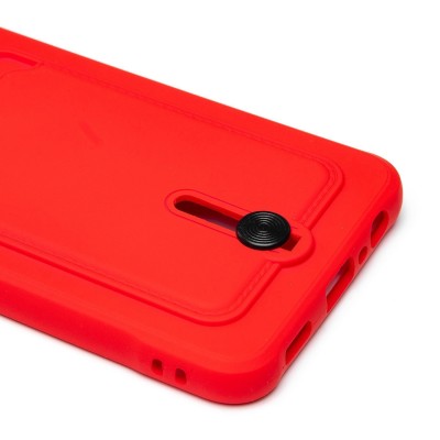 Чехол-накладка для Samsung A047 Galaxy A04s (красный) - SC304 с картхолдером Чехол-накладка для Samsung A047 Galaxy A04s (красный) - SC304 с картхолдером