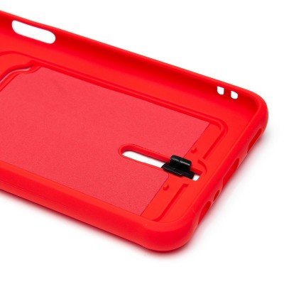 Чехол-накладка для Samsung A047 Galaxy A04s (красный) - SC304 с картхолдером Чехол-накладка для Samsung A047 Galaxy A04s (красный) - SC304 с картхолдером