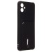 Чехол-накладка для Samsung A055 Galaxy A05 (черный) - SC304 с картхолдером