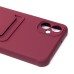 Чехол-накладка для Samsung A055 Galaxy A05 (бордовый) - SC304 с картхолдером Чехол-накладка для Samsung A055 Galaxy A05 (бордовый) - SC304 с картхолдером