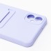 Чехол-накладка для Samsung A055 Galaxy A05 (светло-фиолетовый) - SC304 с картхолдером
