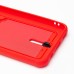 Чехол-накладка для Samsung A055 Galaxy A05 (красный) - SC304 с картхолдером