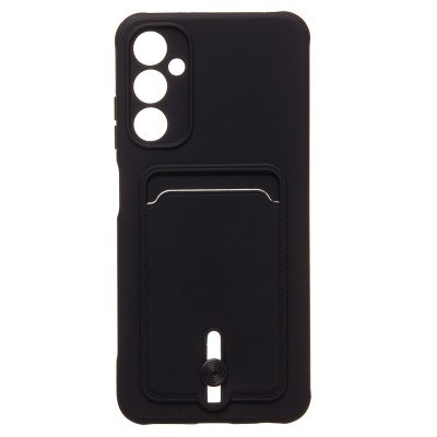 Чехол-накладка для Samsung A057 Galaxy A05s (черный) - SC304 с картхолдером Чехол-накладка для Samsung A057 Galaxy A05s (черный) - SC304 с картхолдером