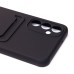 Чехол-накладка для Samsung A057 Galaxy A05s (черный) - SC304 с картхолдером