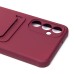 Чехол-накладка для Samsung A057 Galaxy A05s (бордовый) - SC304 с картхолдером