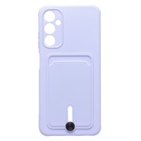 Чехол-накладка для Samsung A057 Galaxy A05s (светло-фиолетовый) - SC304 с картхолдером