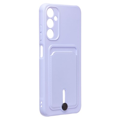 Чехол-накладка для Samsung A057 Galaxy A05s (светло-фиолетовый) - SC304 с картхолдером