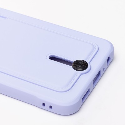 Чехол-накладка для Samsung A057 Galaxy A05s (светло-фиолетовый) - SC304 с картхолдером