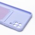 Чехол-накладка для Samsung A125 Galaxy A12 (темно-фиолетовый) - SC304 с картхолдером