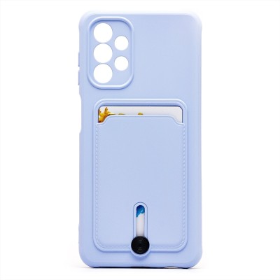 Чехол-накладка для Samsung A135 Galaxy A13 4G (темно-фиолетовый) - SC304 с картхолдером Чехол-накладка для Samsung A135 Galaxy A13 4G (темно-фиолетовый) - SC304 с картхолдером