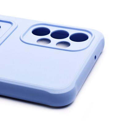 Чехол-накладка для Samsung A135 Galaxy A13 4G (темно-фиолетовый) - SC304 с картхолдером