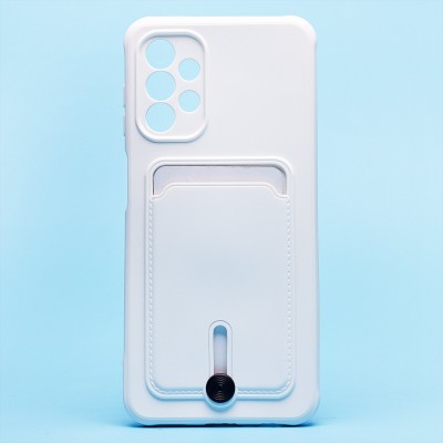 Чехол-накладка для Samsung A135 Galaxy A13 4G (белый) - SC304 с картхолдером Чехол-накладка для Samsung A135 Galaxy A13 4G (белый) - SC304 с картхолдером