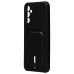 Чехол-накладка для Samsung A146 Galaxy A14 5G (MediaTek) (черный) - SC304 с картхолдером Чехол-накладка для Samsung A146 Galaxy A14 5G (MediaTek) (черный) - SC304 с картхолдером