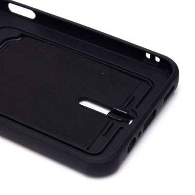 Чехол-накладка для Samsung A146 Galaxy A14 5G (MediaTek) (черный) - SC304 с картхолдером Чехол-накладка для Samsung A146 Galaxy A14 5G (MediaTek) (черный) - SC304 с картхолдером