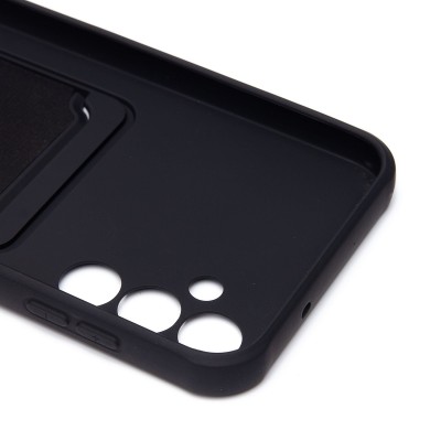 Чехол-накладка для Samsung A146 Galaxy A14 5G (MediaTek) (черный) - SC304 с картхолдером Чехол-накладка для Samsung A146 Galaxy A14 5G (MediaTek) (черный) - SC304 с картхолдером