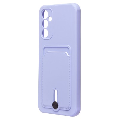 Чехол-накладка для Samsung A146 Galaxy A14 5G (MediaTek) (темно-фиолетовый) - SC304 с картхолдером Чехол-накладка для Samsung A146 Galaxy A14 5G (MediaTek) (темно-фиолетовый) - SC304 с картхолдером