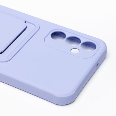 Чехол-накладка для Samsung A146 Galaxy A14 5G (MediaTek) (темно-фиолетовый) - SC304 с картхолдером Чехол-накладка для Samsung A146 Galaxy A14 5G (MediaTek) (темно-фиолетовый) - SC304 с картхолдером