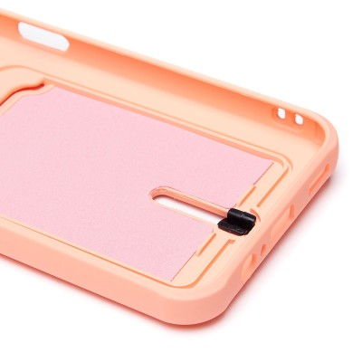 Чехол-накладка для Samsung A146 Galaxy A14 5G (MediaTek) (светло-розовый) - SC304 с картхолдером Чехол-накладка для Samsung A146 Galaxy A14 5G (MediaTek) (светло-розовый) - SC304 с картхолдером