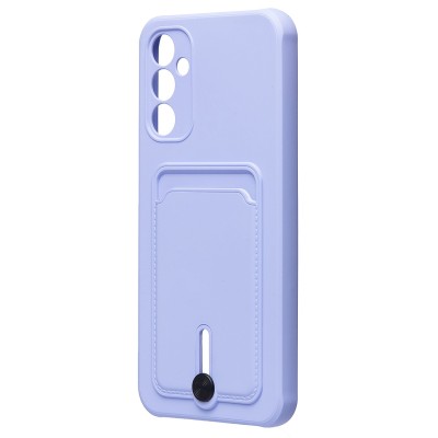 Чехол-накладка для Samsung A146 Galaxy A14 5G (MediaTek) (светло-фиолетовый) - SC304 с картхолдером Чехол-накладка для Samsung A146 Galaxy A14 5G (MediaTek) (светло-фиолетовый) - SC304 с картхолдером