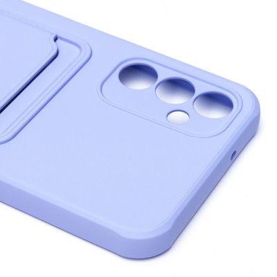 Чехол-накладка для Samsung A146 Galaxy A14 5G (MediaTek) (светло-фиолетовый) - SC304 с картхолдером Чехол-накладка для Samsung A146 Galaxy A14 5G (MediaTek) (светло-фиолетовый) - SC304 с картхолдером