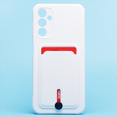 Чехол-накладка для Samsung A146 Galaxy A14 5G (MediaTek) (белый) - SC304 с картхолдером Чехол-накладка для Samsung A146 Galaxy A14 5G (MediaTek) (белый) - SC304 с картхолдером