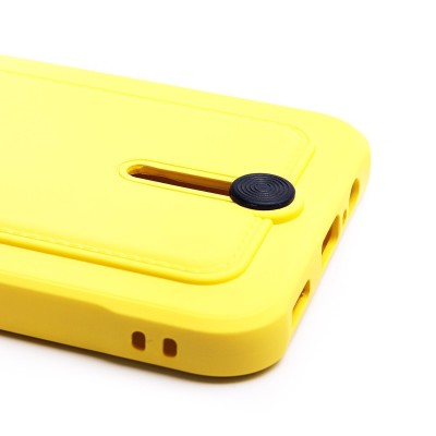 Чехол-накладка для Samsung A146 Galaxy A14 5G (MediaTek) (желтый) - SC304 с картхолдером Чехол-накладка для Samsung A146 Galaxy A14 5G (MediaTek) (желтый) - SC304 с картхолдером