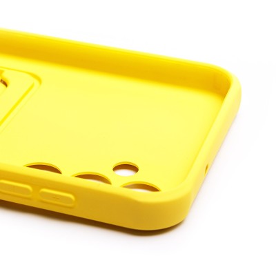 Чехол-накладка для Samsung A146 Galaxy A14 5G (MediaTek) (желтый) - SC304 с картхолдером Чехол-накладка для Samsung A146 Galaxy A14 5G (MediaTek) (желтый) - SC304 с картхолдером