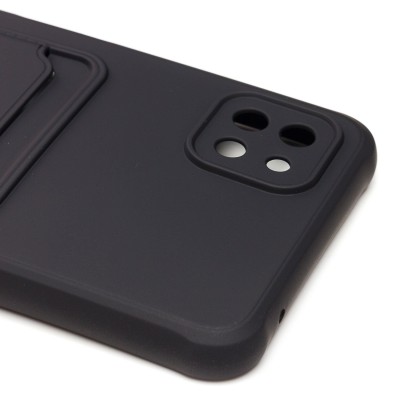 Чехол-накладка для Samsung A226 Galaxy A22s 5G (черный) - SC304 с картхолдером Чехол-накладка для Samsung A226 Galaxy A22s 5G (черный) - SC304 с картхолдером