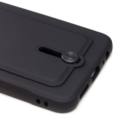 Чехол-накладка для Samsung A226 Galaxy A22s 5G (черный) - SC304 с картхолдером Чехол-накладка для Samsung A226 Galaxy A22s 5G (черный) - SC304 с картхолдером