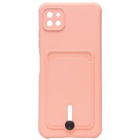 Чехол-накладка для Samsung A226 Galaxy A22s 5G (светло-розовый) - SC304 с картхолдером Чехол-накладка для Samsung A226 Galaxy A22s 5G (светло-розовый) - SC304 с картхолдером