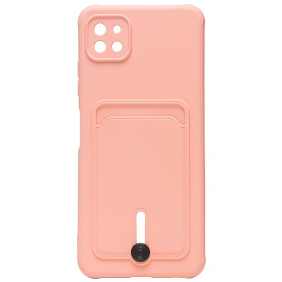 Чехол-накладка для Samsung A226 Galaxy A22s 5G (светло-розовый) - SC304 с картхолдером Чехол-накладка для Samsung A226 Galaxy A22s 5G (светло-розовый) - SC304 с картхолдером