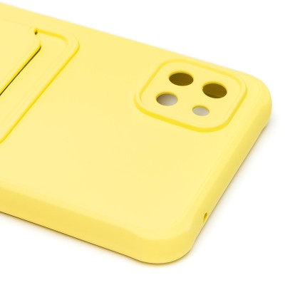 Чехол-накладка для Samsung A226 Galaxy A22s 5G (желтый) - SC304 с картхолдером Чехол-накладка для Samsung A226 Galaxy A22s 5G (желтый) - SC304 с картхолдером