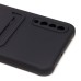 Чехол-накладка для Samsung A507 Galaxy A50s (черный) - SC304 с картхолдером